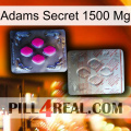 Adams Secret 1500 Mg 38